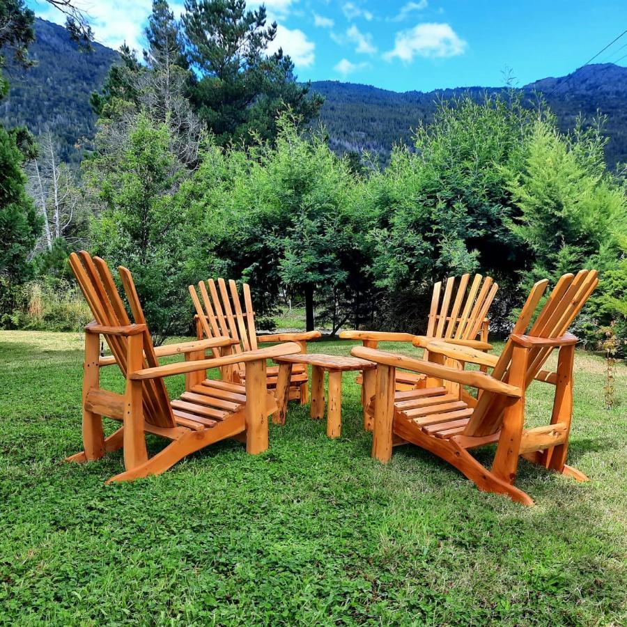 El Jarillal Chalet De Montana A Pasos Del Lago Lago Puelo Exteriör bild